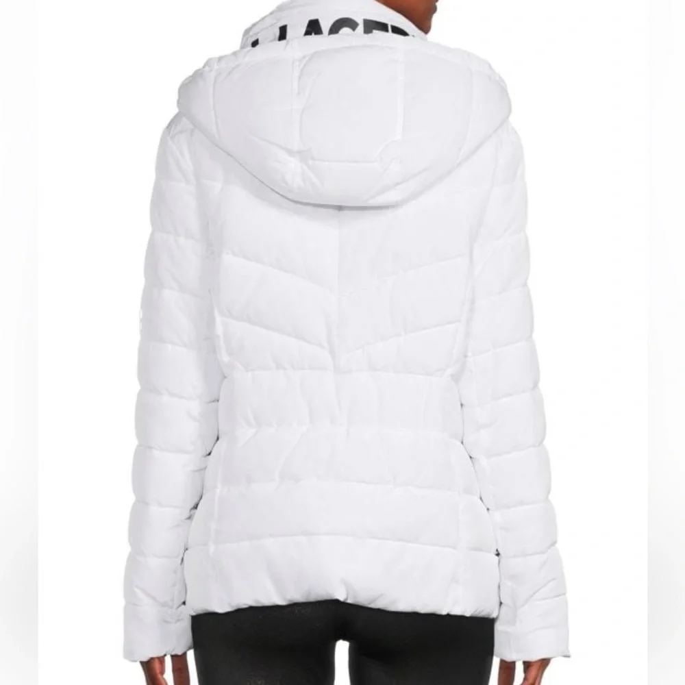 Karl Lagerfeld White Puffer Jacket - Picture 10 of 10